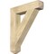 Ekena Millwork Traditional Craftsman Rough Sawn Bracket, Douglas Fir, 6"W x 32"D x 38"H BKT06X32X38TRA04RDF - alternate 1